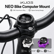 CNC Aluminum Stem Top Cap Mount Double Bolt Bicycle Computer Holder for Garmin Bryton Wahoo Folding Bike Java Neo Spacer