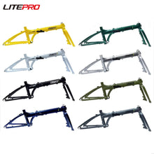 Litepro D8 20-Inch Folding Bike Frame – Disc Brake Ready, 6061 Aluminum, 10-Speed Compatible, 2135g (8 Colors)