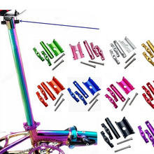 Bicycle saddle track fixing seatpost parts for brompton for dahon