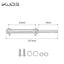Litepro Bicycle Easy Wheel Extension Bar for Neo Folding Bike Aluminum Alloy Reinforced Telescopic Rod E-Wheel Extender Cycling Parts