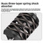 Litepro Folding bicycle damper for brompton pline tline cline 12speed java neo spring shock titanium bolt