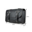 Litepro Black Retro Leather Handlebar Bag with Black Buckle,For Brompton/Dahon