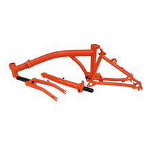 Litepro 7-Speed Tri-Fold Frame for Brompton Bikes – Cr-Mo Steel, 74×112mm, M Handlebar Compatible (4kg, 7 Colors)