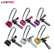 Litepro SP01 Brompton Seat Clamp – Titanium Alloy, 58g, CNC Aluminum, 6 Colors