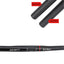 Litepro Full Carbon Fiber Handlebar for Folding Bikes - 25.4mm*540/580mm, 108g, 3K Weave, Gloss/Matte Black