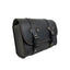 Litepro Black Retro Leather Handlebar Bag with Black Buckle,For Brompton/Dahon