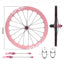 Litepro Liteplus Folding Bike Wave Carbon Fiber Wheelset 20 Inch 451 Disc Brake Straight Pull 11S Wheels