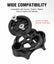 CNC Aluminum Stem Top Cap Mount Double Bolt Bicycle Computer Holder for Garmin Bryton Wahoo Folding Bike Java Neo Spacer