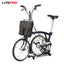 Litepro PU Retro Handheld Shoulder Bag for Brompton