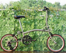 Litepro R9 16Inch External 9 Speed Folding Bicycle Trifold Bike Steel Frame