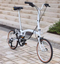 Litepro R9 16Inch External 9 Speed Folding Bicycle Trifold Bike Steel Frame