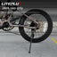LITEPLUS for JAVA NEO Three-Fold Bicycle Kickstand Ultralight Parking Bracket for 16inch 349 / 20inch 406 Models