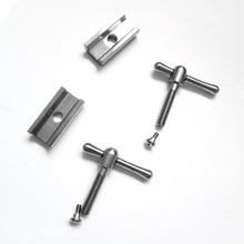 Titanium Bicycle Hinge Clamps and Hinge Levers Bike Frame Quick Release C Buckle Limit Nut for Brompton  Magnet Cycling Part
