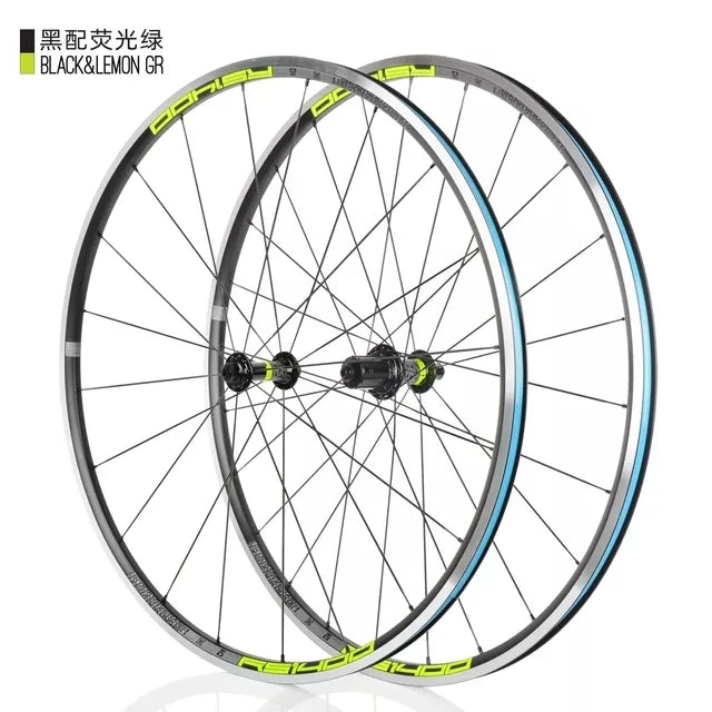 軽量実測1565g 700c KOOZER RS1400 11s アルミホイール Koozer-アルミニウム合金ロードバイクホイールセット,フロント