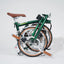 Litepro D9K 16 Inch 9 Speed Tri-fold Bicycle Hydraulic Disc Brakes Chromium Molybdenum Steel Frame Bike