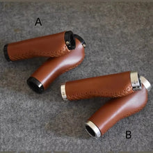 Litepro Bicycle ergonomics grips 90mm 128mm for brompton MTB leather grips
