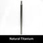 Litepro Titanium Seatpost for Brompton - 31.8mm x 250-800mm, GR9 Ti3Al2.5V, Flared End, 250g, Custom Length&Color