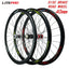 Litepro PASAK 700C Disc Brake Road Bicycle Wheelset 40MM Rim QR/Thru-axis Straight Pull 24H V/C Brake 29inch Alloy Wheels 12Speed