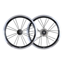JKLapin 14 Inch External 3 Speed Wheel Folding Bike V/Disc Brake  Wheels Rims 74-85MM