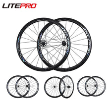 Litepro JKLapin Bicycle 700C 40MM V Brake Wheelset Road Bike 11S Bend Straight Pull Alloy Wheels 100x130MM