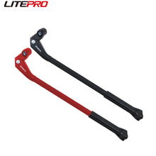 Litepro Folding Bicycle Quick Release Portable Kickstand 26 27.5 29Inch 700C Bike Aluminum Alloy Adjustable Footrest