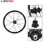 Litepro 16Inch 349 For Brompton Bicycle External 7Speed Wheelset 74x112MM 4 Bearing Aluminum Alloy Wheels Rims