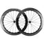 Road Bicycle Prin Ceton Wheelset UD Glossy U Shape 700C Carbon Fibre 65mm Depth Disc Brake Clincher Wheels