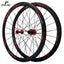 PASAK 700C 40MM C V Brake 5Claws Wheelset Road Bicycle Flat Spokes 11/12Speed HG QR Wheels Rims