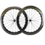 700C Carbon Fibre Prin Ceton Wheelset UD Glossy U Shape 65mm Depth Disc Brake Clincher Road Bicycle Wheels