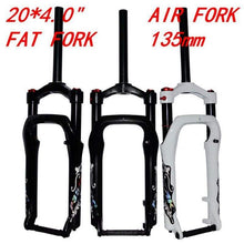 Litepro P35 Snow Bike Fork ATV Dirt Fat Bicycle Fork 20*4.0" Air Gas Locking Suspension Forks 135mm Disc Brake 1800g