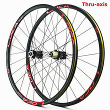 Litepro MTB Mountain Bike 26/27.5/29 Inch Thru-axis Wheel Set Road Bicycle 700C Straight Pull Disc Brake Wheel Small Spline Hub
