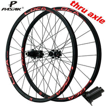 PASAK HB09/PA24 Mountain Bike Wheelset - 26/27.5/29 Inch, Disc Brake, Straight-Pull Spokes, 12-Speed Micro Spline, Thru-Axle 15x100mm&12x142mm
