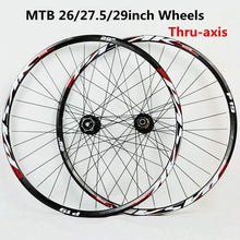 Litepro MTB 26/27.5/29inch Thru-axis Sealed Bearing Wheels Mountain Bike Soft Tail Downhill AM Axle 20*110mm 12*142mm Rim Wheelset