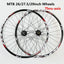 PASAK MTB 26/27.5/29inch Thru-axis Sealed Bearing Wheels Mountain Bike Soft Tail Downhill AM Axle 20*110mm 12*142mm Rim Wheelset