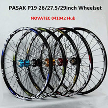 Litepro MTB Mountain Bike NOVATEC Hub 26/27.5/29inch Wheel Sealed Bearing Wheelset Bicycle Wheels Disc Brake Rim Alloy 32H
