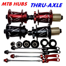 Litepro Mountain Bike Downhill Hub Thru-axis 9/12/15/20 Quick Release Axle Skin 32 Holes Sealed Bearing 20*110mm Bicycle Hubs