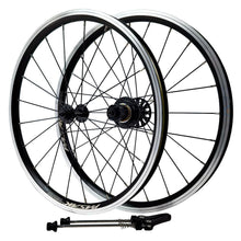 Litepro Folding Bicycle Wheelset 20 Inch 406 V Brake 20 * 1-3/8 451 74x130MM 12Speed 3Claws Wheels Rims