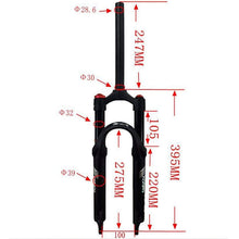 Litepro MTB Mountain Bike P70 Oil Air Fork 20 24Inch Front Fork 28.6 Diameter Hydraulic Disc Brake QR HL/RL Lock Air Fork 1780g