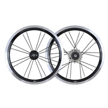 JKLapin 16 Inch External 3 Speed Wheel Folding Bike V/Disc Brake Wheels Rims 74-85MM