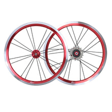 Litepro JKLapin 14 16 Inch 74 85MM Wheelset Folding Bicycle V Brake Single External 3 Speed Alloy Wheels Rims