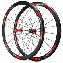 Litepro Road Bike 40MM Wheelset Flat Spokes Strip Ultralight Sealed Bearing 11 Speed C V Brake 700C Bicycle Wheels