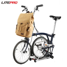 Litepro Retro Canvas Backpack 01 For Brompton ﻿