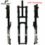 PASAK MTB Mountain Bike Fork 26/27.5/29inch Air Pressure Shoulder Suspension Damping Gas Fork Shoulder Control 15mm Thru-axis