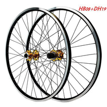 Litepro PASAK Mountain Bicycle Wheelset 26 27.5 29 Inch Disc V Brake Front 2 Rear 4 Bearings 12 Speed Quick Release Wheels