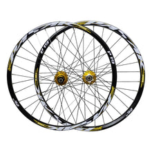 MTB Mountain Bike Bicycle CNC Hollow Front 2 Rear 4 Sealed Bearings Hub 26 Disc Wheels Wheelset Rim 27.5 29
