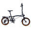 Customized Litepro 16Inch External 9 Speed Tri-fold Folding Bicycle Straight M Handlebar Steel Frame