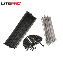 Litepro J Bend Round Spoke 1PC 286/289/291/292MM Folding MTB Road Bicycle Stainless Steel Spokes With Copper Cap