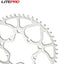 Litepro For Brompton Bicycle Spade Chainring 52 54T Folding Bike Aluminum Alloy BCD130MM Silver Sprocket Chainwheel