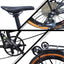 Customized Litepro 16Inch External 9 Speed Tri-fold Folding Bicycle Straight M Handlebar Steel Frame