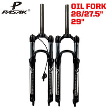 Litepro 26 27.5 29Inch Oil Spring Shock Absorber Front Fork Adjustable Hydraulic Lock MTB Bicycle Shoulder Remote Control Fork